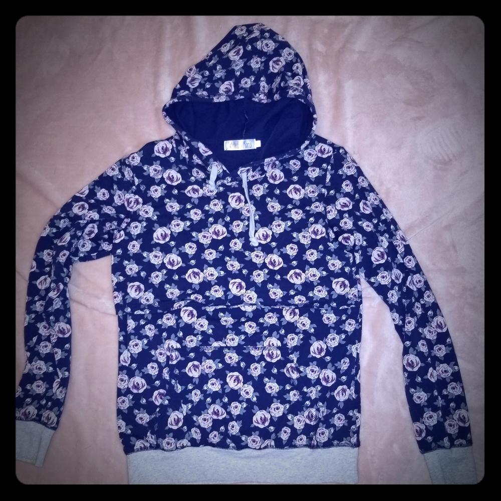 Latched mama floral nursing hoodie